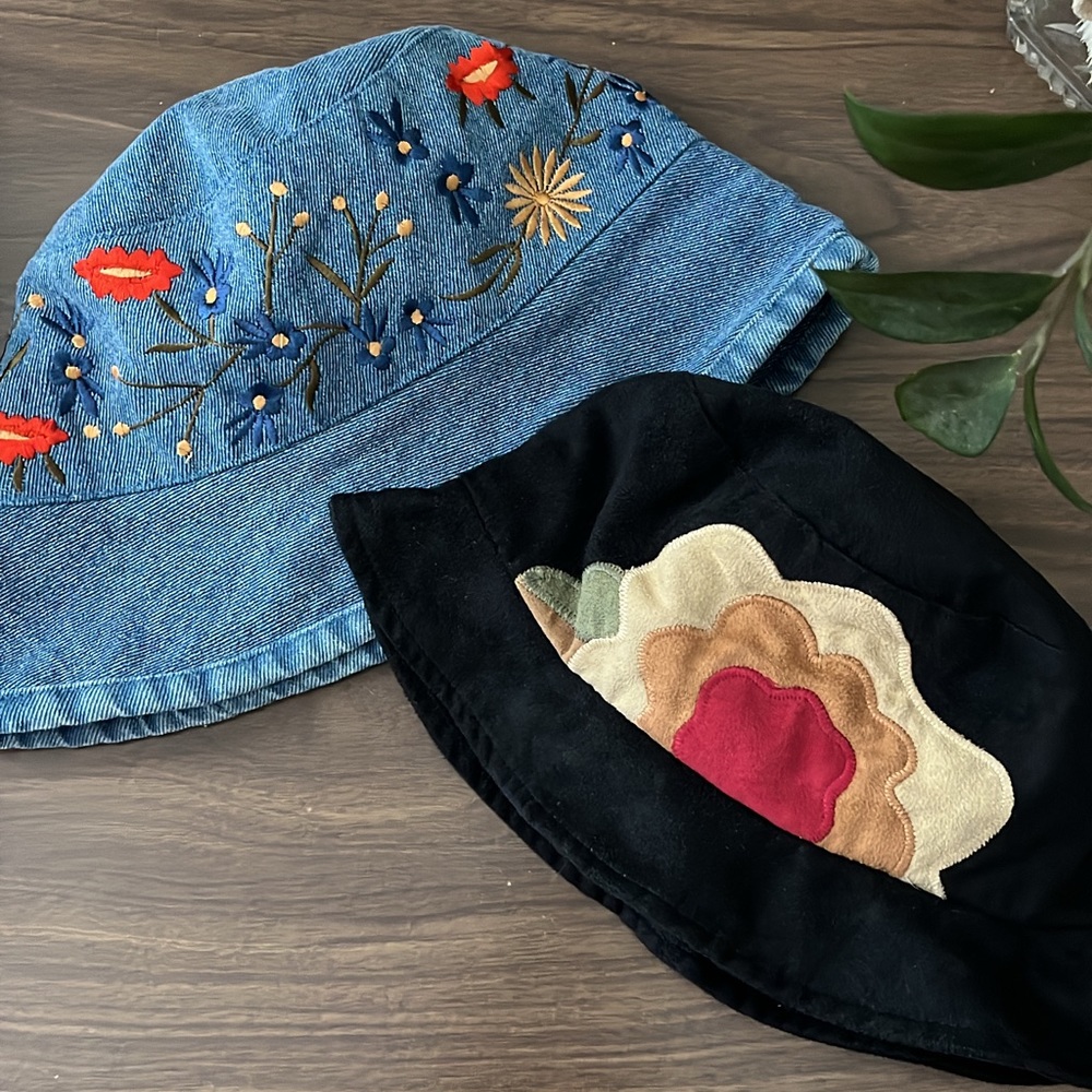 Vintage bucket hats